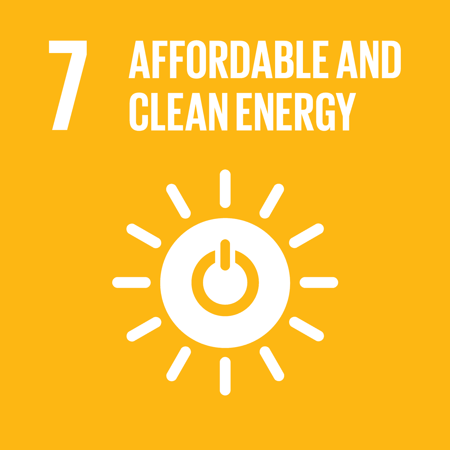 UN  sustainable development goal 7 affordable and clean energy