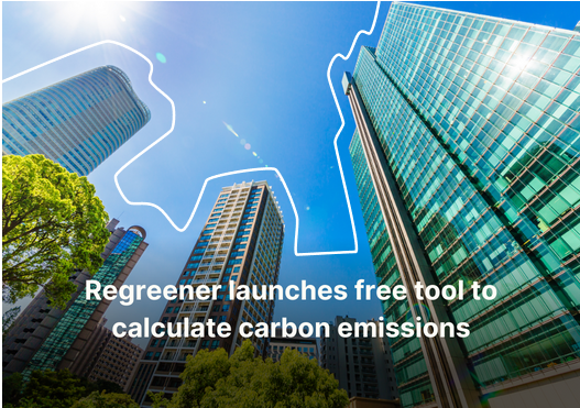 Office buildings of businesses using the Regreener carbon calculator
