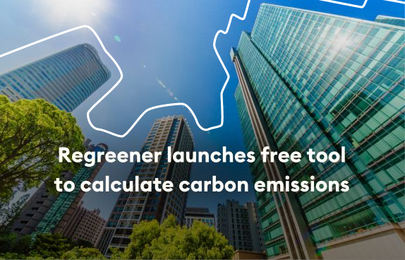 Office buildings of businesses using the Regreener carbon calculator